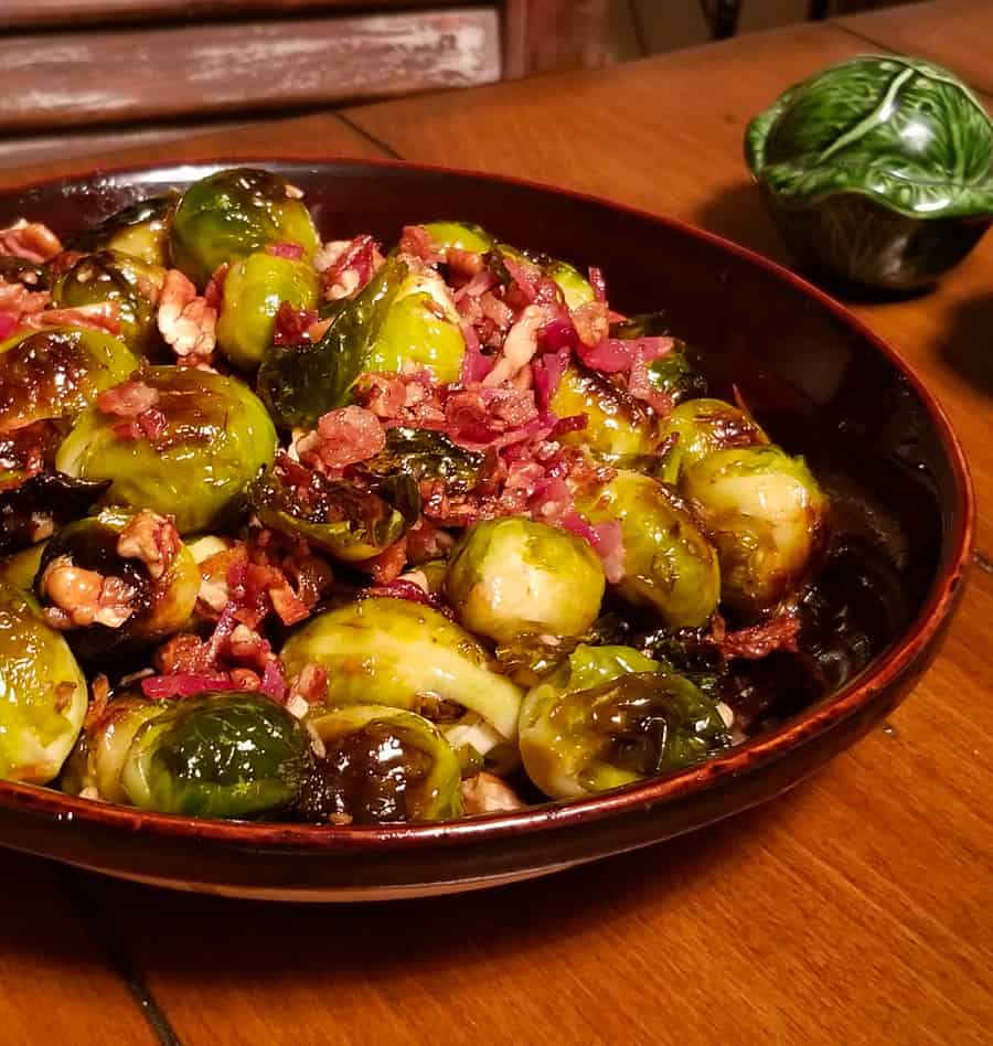 Read more about the article Cider Balsamic Roasted Brussels Sprouts